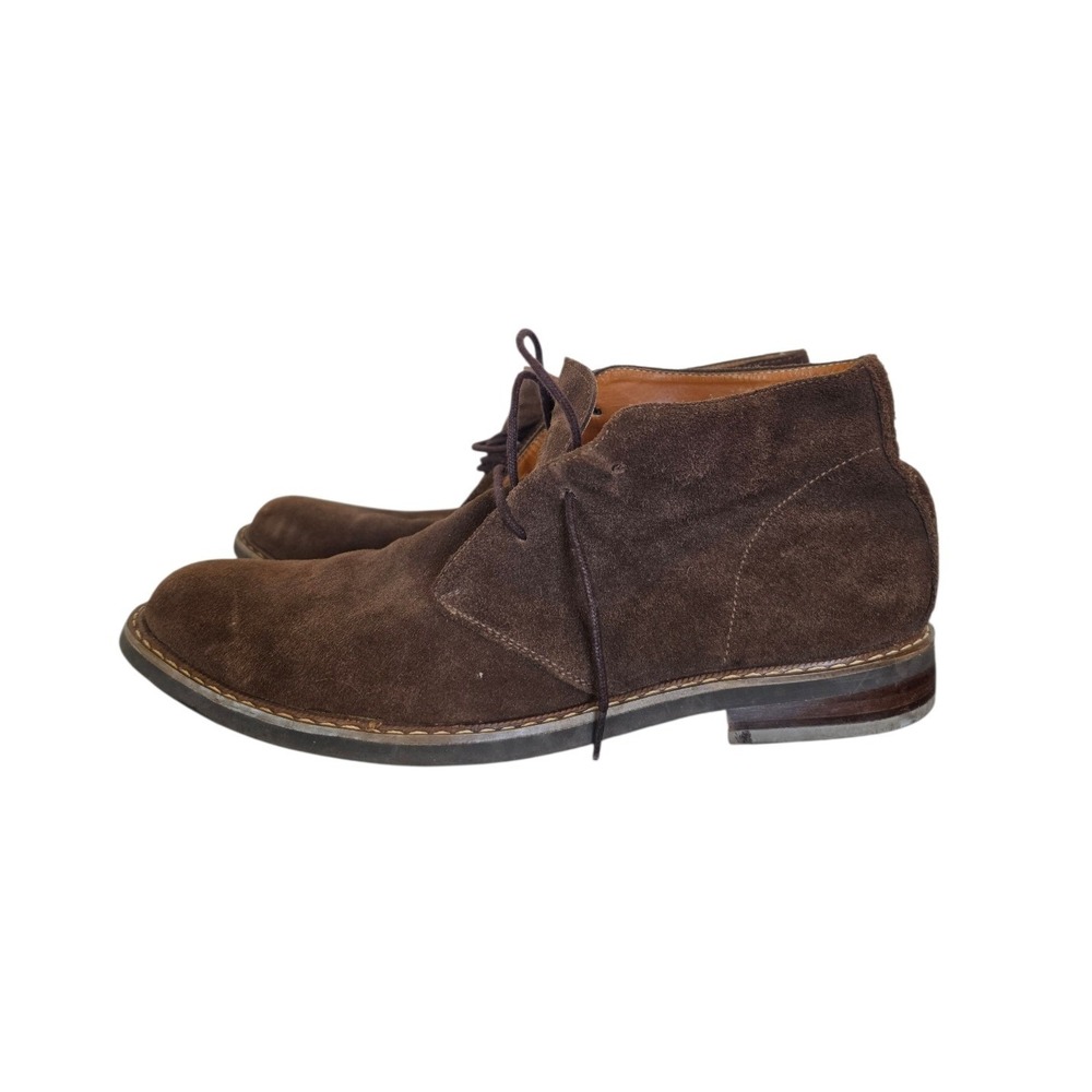 Beckett Simonon Suede Preppy Old Money Chocolate Brown Chukka Boots sz 10